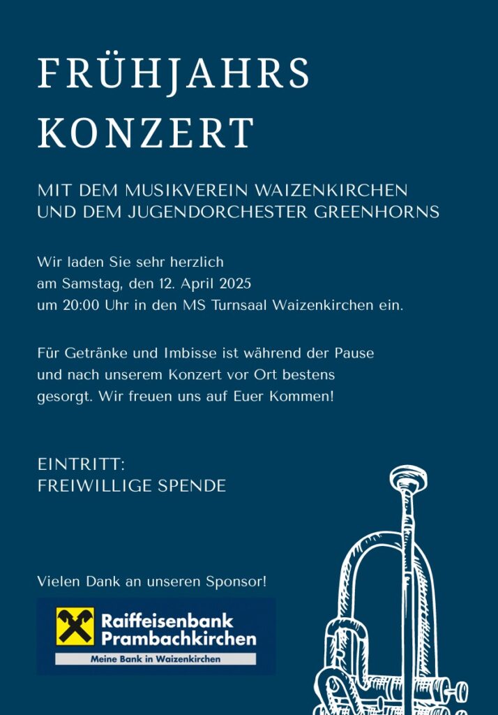 Frühjahrskonzert 2025 Info