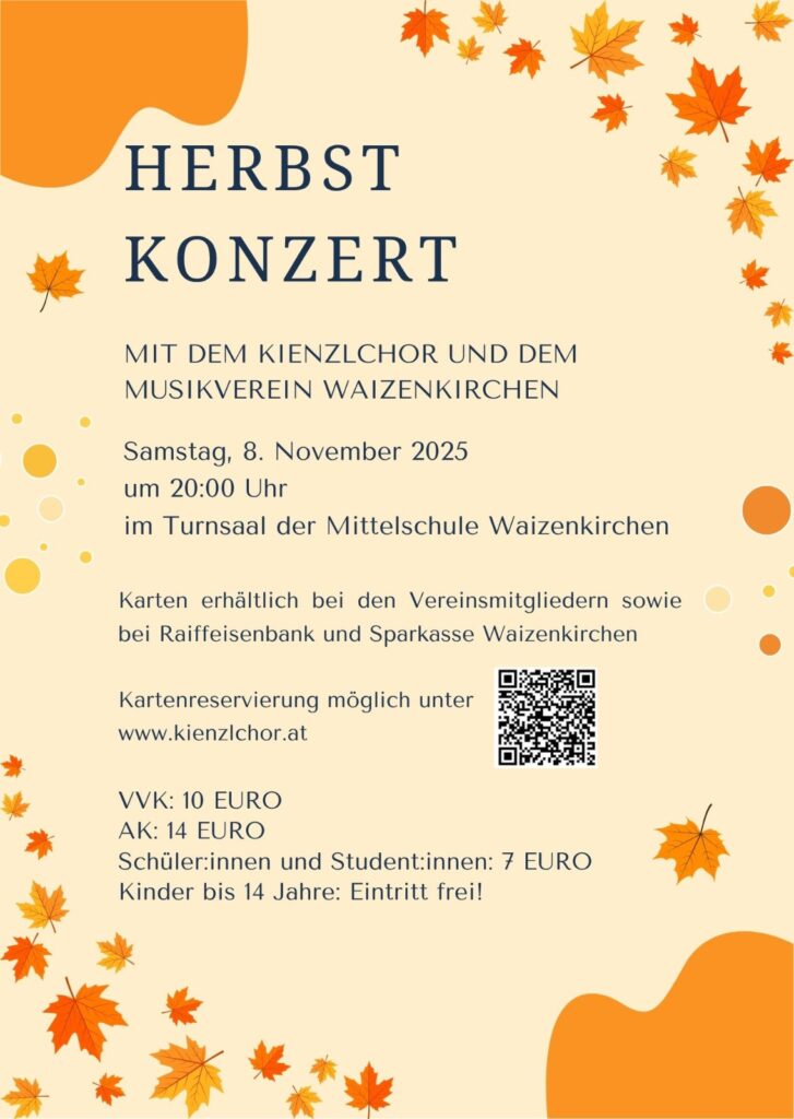 Herbstkonzert Info